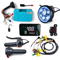 Kit de Contrôleur pour Vélo Électrique, Scooter, Moto 60V 72V 72450 3000W 5000W Modèle 200A
