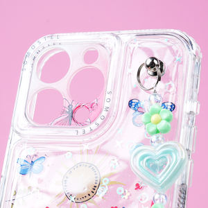 Fundas de teléfono personalizadas de fábrica para iPhone 16 15 14 Kawaii funda protectora a prueba de golpes con cordón Forros Celular Al Por Mayor - Product Image 6