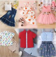 Vêtements pour enfants en liquidation, vente en gros de vêtements décontractés, robes, emballage mixte, livraison aléatoire de vêtements usagés