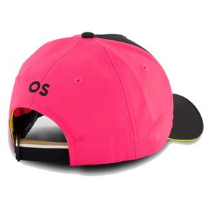 Y2K Style "Likey" Embroidered Neon Pink & <b>Black</b> Casual "Likey" Heart & Thumbs up Two-Tone <b>Baseball</b> <b>Cap</b> - Product Image 5