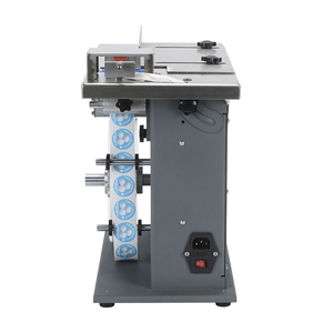 Bán tự động carton máy dán nhãn góc bên phải hộp carton góc bàn Máy dán nhãn chưa mở hộp nhãn Applicator - Product Image 3