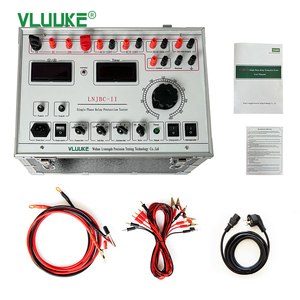 เครื่องทดสอบรีเลย์ป้องกันแบบเฟสเดียว VLUUKE LNJBC-II ความแม่นยำสูง อินเวอร์เตอร์ดิจิตอล เครื่องสอบเทียบรีเลย์ป้องกันกระแสตรง IP67 - Product Image 2