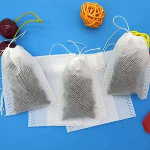 Bolsas de té de 1000 piezas para bolsas de filtro de té de hojas sueltas con cordón para bolsita de especias, cocina de baño - Product Image 3