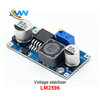 Module LM2596 DC-DC, carte d'alimentation stabilisatrice de tension abaisseuse réglable pour vélos électriques, convertissant 48V en 24V/12V