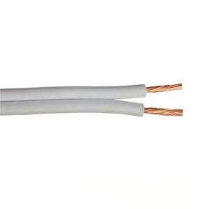 Câble d'alimentation double en cuivre gainé d'aluminium isolé en PVC 2*AWG12-18 pour câblage interne et utilisation en construction AC/DC - Product Image 4
