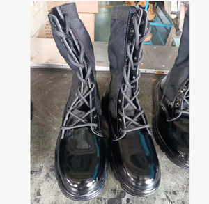 Botas de Cuero Vacuno DFS19 para Hombre, Personalizadas, de Alta Calidad, Brillantes y Lisas - Product Image 5