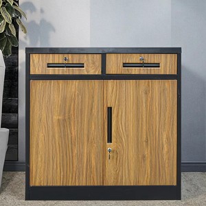 Modern Best Quality 2-Drawer Metal File <b>Cabinet</b> Small Half-Height with Adjustable Shelf Office Furniture <b>Storage</b> - Product Image 4
