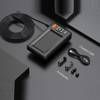 Endoscope industriel portatif à objectif unique AH43 1m, écran IPS 4,3 pouces, 8 mm, 2000 mAh, étanche IP67, 70 °   Caméra d'inspection endoscopique FOV
