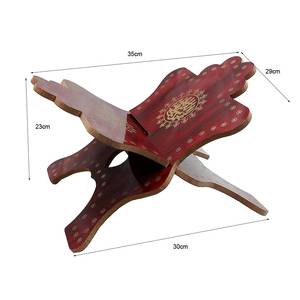 Dropshipping/Stock Disponible al por Mayor/OEM Estantería de Madera de Alta Densidad con Diseño Islámico para Libros Musulmanes - Product Image 2