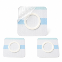 Hypoallergener Silikongel-PU-Film Wasserdichter Blanko-Patch Weicher Leerer Akupunktur-Patch für Empfindliche Haut