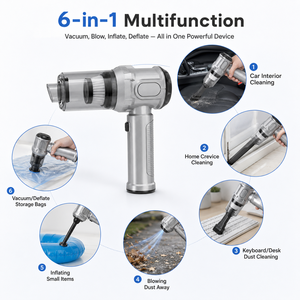 15KPa Brushless Cordless Car <b>Vacuum</b> Cleaner Air Duster 2 in 1 <b>Portable</b> Handheld <b>Vacuum</b> Cleaner OEM ODM Factory - Product Image 4