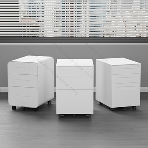 Venta Directa de Fábrica: Archivador Metálico Simple, Móvil, con Múltiples Cajones y Cerradura, para Debajo del Escritorio - Product Image 3
