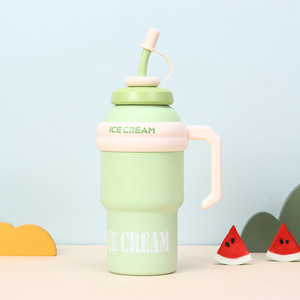 Termo <span class=keywords><strong>de</strong></span> Acero Inoxidable <span class=keywords><strong>de</strong></span> 1000ml con Pajita, Mantiene Frío y Caliente, Taza <span class=keywords><strong>de</strong></span> Café para Coche, Termo Portátil, Botella <span class=keywords><strong>de</strong></span> Agua para Viaje - Product Image 5