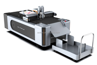 Plotters cortadores de máquina de pegatinas de medio corte plano digital CNC AOL