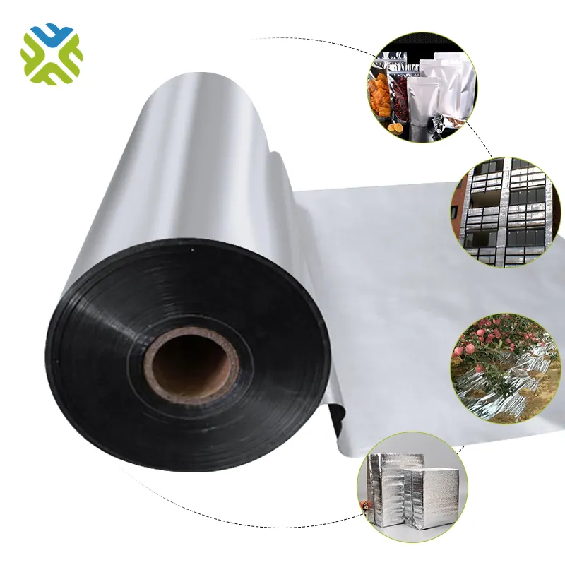 Gemetalliseerde Thermisch Gelamineerde Mpet/Vmpet/Pet/Bopp/Aluminiumfolie/Kraftpapier Coating Pe Film