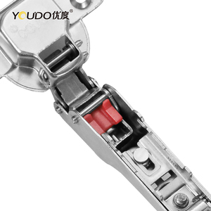 Charnière hydraulique à base fixe <span class=keywords><strong>YOUDO</strong></span>, charnière invisible à double action pour meubles, charnières coulissantes - Product Image 6