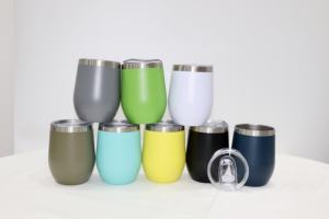 Logo personnalisé Hot 12oz Champagne Flûte Tumbler Vente en gros Champagne Flûte Vin Double Paroi En Acier Inoxydable Gobelet Isolé - Product Image 5