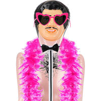 Décoration de fête gonflable - Figurine de 59 pouces |   Poupée gonflable en PVC, design léger, décoration réutilisable pour fêtes et événements