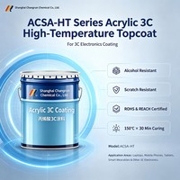 Revêtement supérieur acrylique haute température 3C série ACSA-HT, haute teneur en solides, résistant aux UV, pour appareils électroménagers