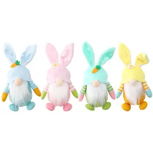 Bambola di coniglio carina decorazione di pasqua coniglietto Goblin Gnome pendente Desktop