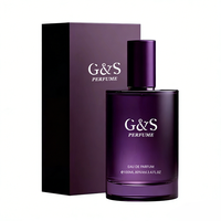 Botol Parfum Kaca Silinder Berkualitas Tinggi Eksklusif G&S dengan Pompa Semprot Kemasan Mewah yang Dapat Disesuaikan Desain Asli