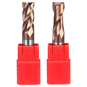 Fresa de Acero Recubierta para Mecanizado HRC55, Fresa de Topo de 2 y 4 Filos para Máquina Fresadora - Product Image 1