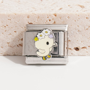 Stainless Steel Modular Bracelet Cartoon Animal Charms DIY Jewelry Set For Men Women Fashion Accessory - Product Image 4