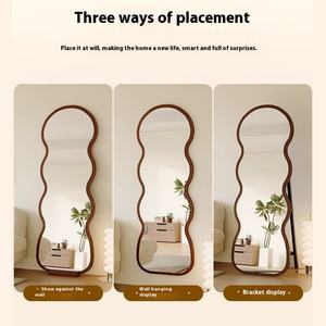 Espejo Arqueado de Cristal con Marco LED Hecho a Mano, Espejo de Cuerpo Entero Grande Multifuncional para Decoración del Hogar, Bodas y Estilo Moderno - Product Image 6