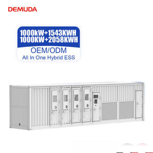 Système de stockage d'énergie solaire hors réseau DEMUDA 500KW LiFePO4, système de stockage d'énergie solaire industriel et commercial en conteneur - Product Image 3