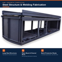 Fabrication sur mesure de tôles en acier inoxydable, soudage de structures personnalisées, service d'atelier de fabrication de tôles.