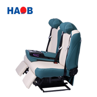 Caravane pliante camping-car double personnes siège avec les trois couches rv rock and roll lit sièges de voiture rv camping-car intérieur