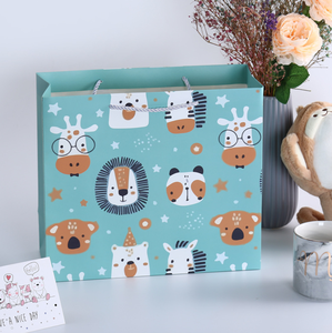 स्टॉक में कस्टम पुन: प्रयोज्य पर्यावरण के अनुकूल शॉपिंग कागज उपहार सफेद गत्ता पेपर बैग - Product Image 2