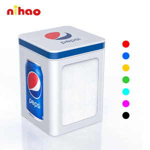 Porta Servilletas de Hojalata Rectangular NIHAO de Alta Calidad y Buen Precio, Dispensador de Servilletas Personalizado <span class=keywords><strong>con</strong></span> Tapa de Resorte - Product Image 1