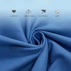 Serviette de sport en microfibre suédée à séchage rapide avec logo personnalisé, poche zippée, anti-sable, absorbante, pour la salle de sport, la gym et le bain - Product Image 3