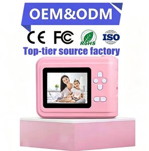 Hztz s7 hd 1080p 4k וידאו מצלמה כפולה 180 זווית רחבה נייד נייד נייד מיני תמונה מדפסת הקלטת פונקציה mos חיישן ילדים - Product Image 1