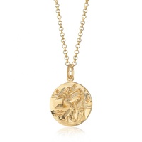 Collier pendentif du zodiaque Verseau en argent sterling 925 plaqué or 14 carats, élégance personnalisée Maimang, pour femme et homme