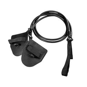 Juego de bandas de ejercicio de resistencia de natación de estilo libre profesional Dryland Powercord con paletas - Product Image 5