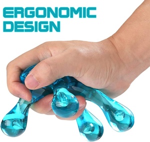 Perillas ergonómicas de rana de 4 Patas, herramienta de masaje de tejido blando, masaje de punto de presión suave, herramienta de mano para belleza, cuidado Personal fácil - Product Image 2