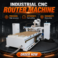 Routeur CNC avec changement de broche en 0 seconde, châssis en acier robuste, poids de 2,2T et système 380V 50HZ pour une utilisation continue
