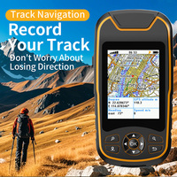 Navigateur GPS portable multi-GNSS A8 avec navigation par point de repère, enregistrement de tracé et mesure de surface