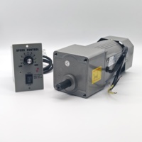 Moteur à engrenages monophasé BOHAO à couple élevé 220V 120W AC, rapport 1:30, faible bruit, efficacité IE3 pour système de convoyage