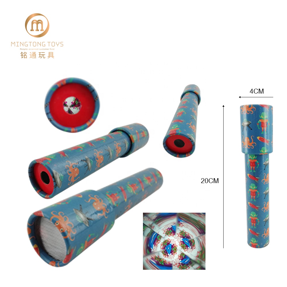 EN71 экологически чистый бумажный материал, печать собственного логотипа, удивительный вид, калейдоскоп на заказ