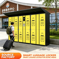 Casiers de rangement intelligents pour bagages, armoires de stockage électroniques commerciales pour gares, aéroports, hôtels et sites touristiques