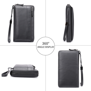 MARRANT borsa da <span class=keywords><strong>uomo</strong></span> in <span class=keywords><strong>pelle</strong></span> pochette grande capacità <span class=keywords><strong>portafoglio</strong></span> lungo portacarte <span class=keywords><strong>portafoglio</strong></span> telefono in <span class=keywords><strong>pelle</strong></span> vera <span class=keywords><strong>pelle</strong></span> <span class=keywords><strong>portafoglio</strong></span> <span class=keywords><strong>uomo</strong></span> - Product Image 6