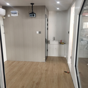 บ้านแคปซูลสำเร็จรูปพร้อมใช้งาน บ้านขนาดเล็กพร้อมห้องครัว ห้องน้ำ ขนาด 20 ฟุต <span class=keywords><strong>บ้านพัก</strong></span>สำหรับแขกในสวนหลังบ้าน กันน้ำ ฉนวนกันความร้อน ขายตรงจากโรงงาน - Product Image 3