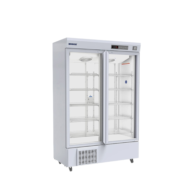 BIOBASE China Laboratory Refrigerator 2 to 8 Degree 650L Big Vaccine Double Doors Vaccine Refrigerator for Lab Hospital