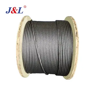 Julisling 30mm Powerful Steel Ropes 6*65FNS+FC Used In Ship Floating Mining OEM ODM GOST J L