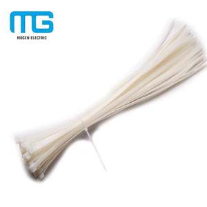 블랙 자동 잠금 나일론 플라스틱 나일론 케이블 타이 지퍼 타이 조임 보안 씰 나일론 지붕 클램프 20pcs CN;ZHE - Product Image 3