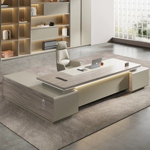 テーブルオフィスマネージャーデスク商業家具エグゼクティブクラシック - Product Image 1