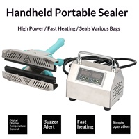 Scelleuse thermique manuelle portable à impulsion pour sacs en plastique, kraft et alimentaires, usage commercial